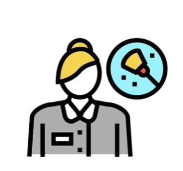 Cleaning Supervisor Quality Assurance Icon