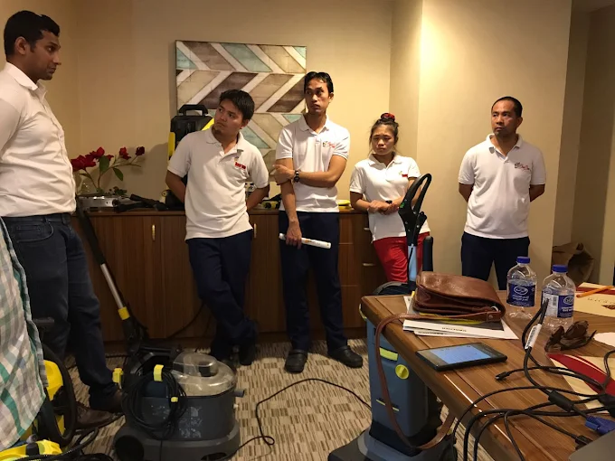 Checking the Cleaning Standards and Products Used
