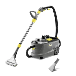 BusyBees Dubai' Cleaners Use Spray extraction machine Puzzi 10/1 For Deep Cleaning