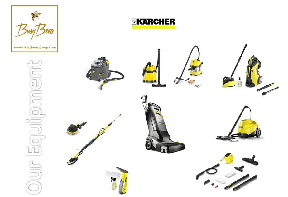 Meet BusyBees Dubai’s Secret Cleaning Weapon: The German-Engineered Kärcher Machines