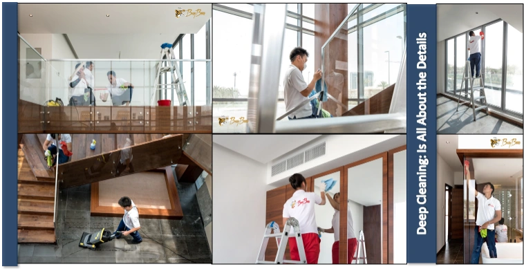 Real Results A Short Case Study - deep cleaning a 3-bedroom apartment in Jumeirah Lake Towers