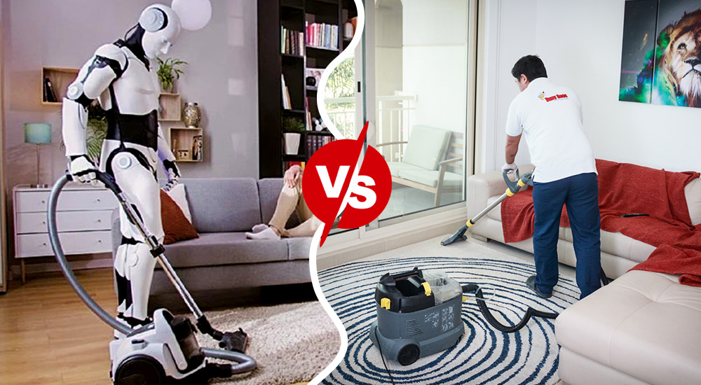 The role of robots and AI in cleaning today