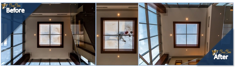 Before and After Window Cleaning Case Study