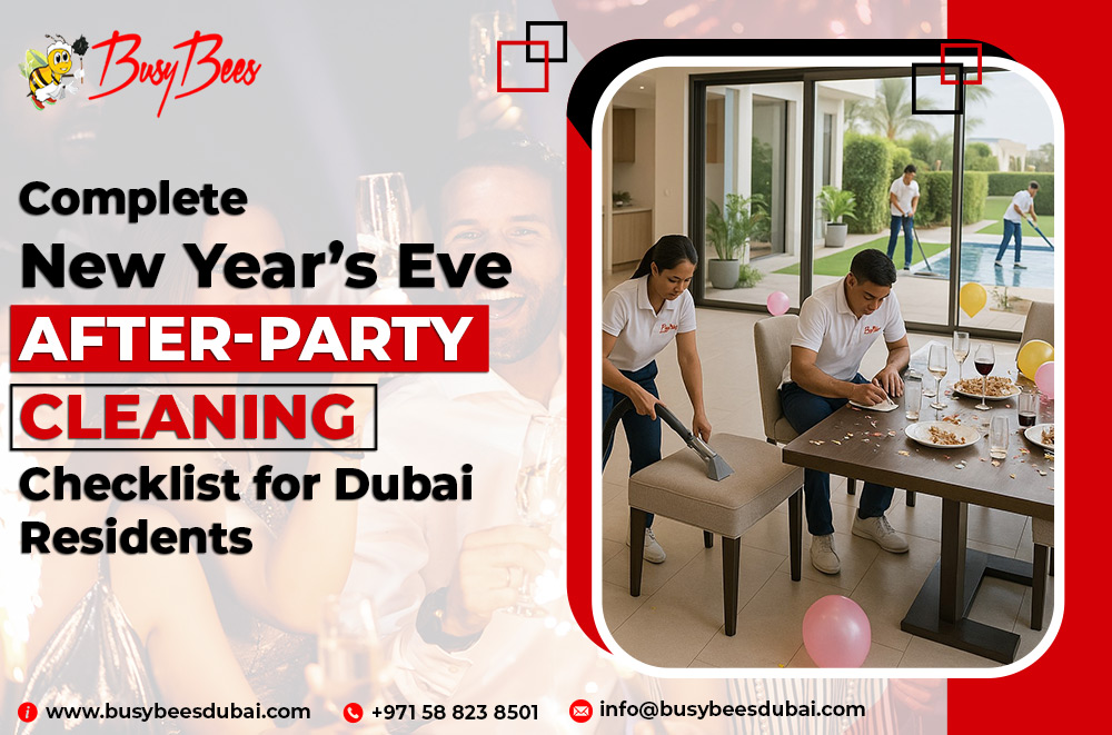 New Year’s Eve After-Party Cleaning Dubai