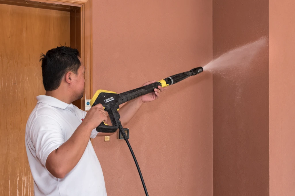 High-Pressure Wall and Floor Cleaning: How We Do It