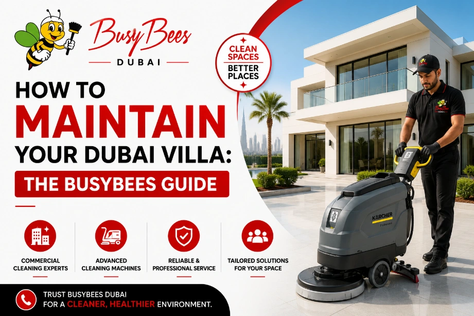 How to Maintain Your Dubai Villa: the BusyBees Guide