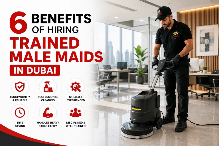 6 Benefits of Hiring Trained Male Maids in Dubai