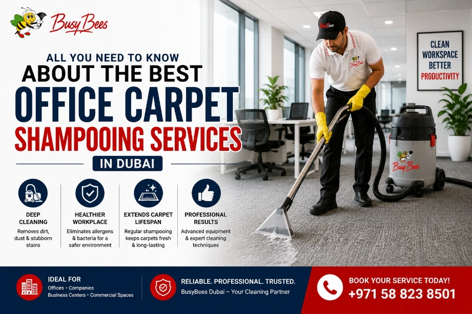 About the Best Office Carpet Shampooing Services in Dubai