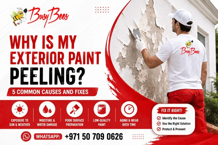Why does my exterior paint keep peeling?