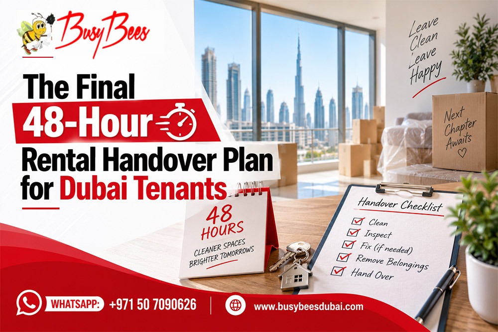 The Final 48-Hour Rental Handover Plan for Dubai Tenants